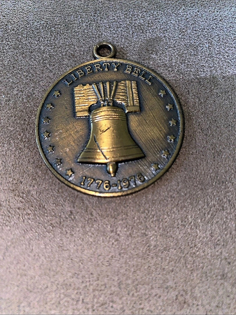 1776-1976 Bicentennial Liberty Bell Pendant